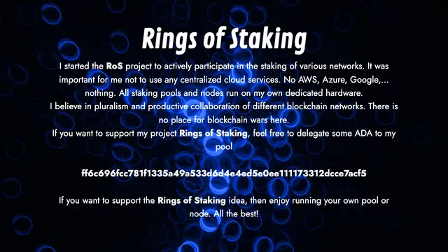 ROS · RingsOfStaking